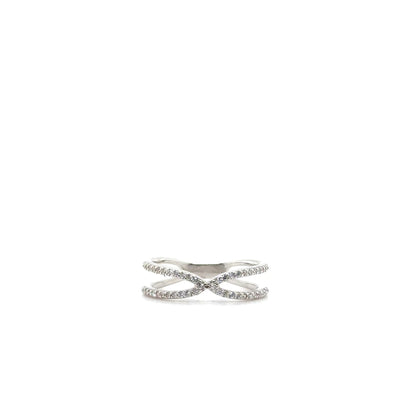 X ZZ SILVER RING