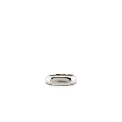 Flat Rectangle Gold Ring