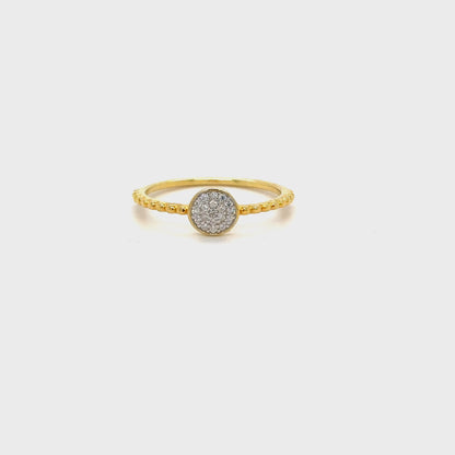 CIRCLE G&G RING